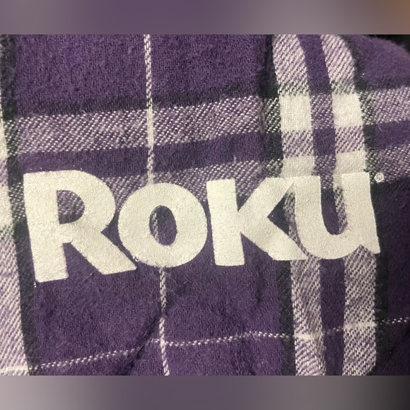 Roku Purple Plaid Pajama Pants - Picture 5 of 5
